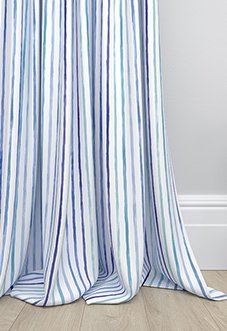 Vintage Stripe, Riviera - Made to Measure Curtains
